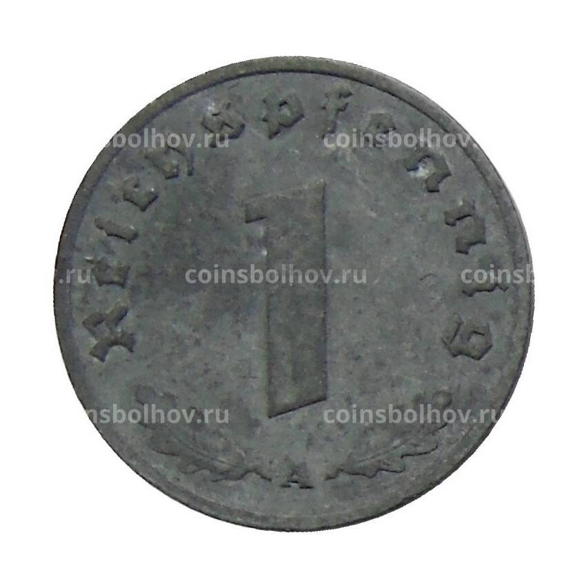 Монета 1 рейхспфенниг 1944 года A Германия (вид 2)