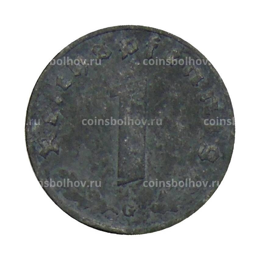 Монета 1 рейхспфенниг 1942 года G Германия (вид 2)