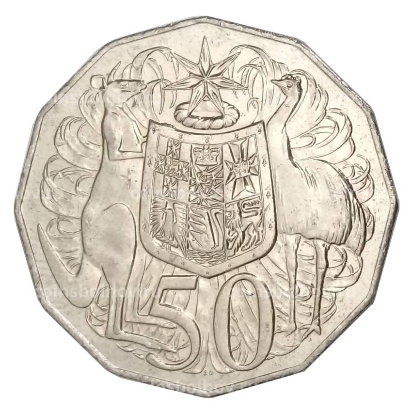 Монета 50 центов 2009 года Австралия (вид 2)
