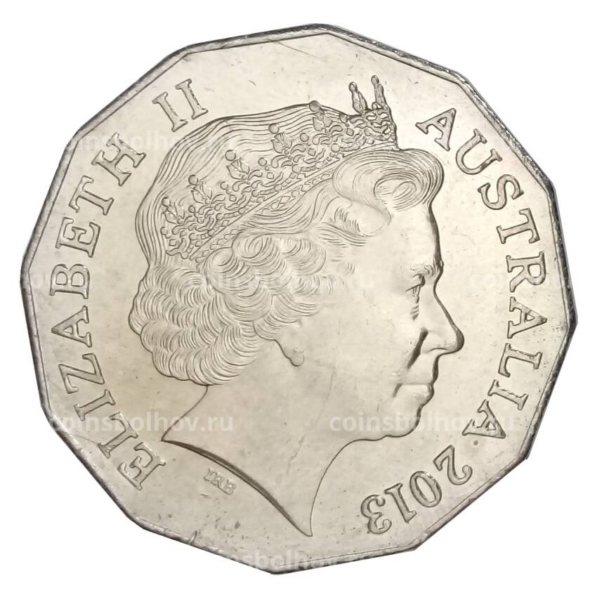 Монета 50 центов 2013 года Австралия
