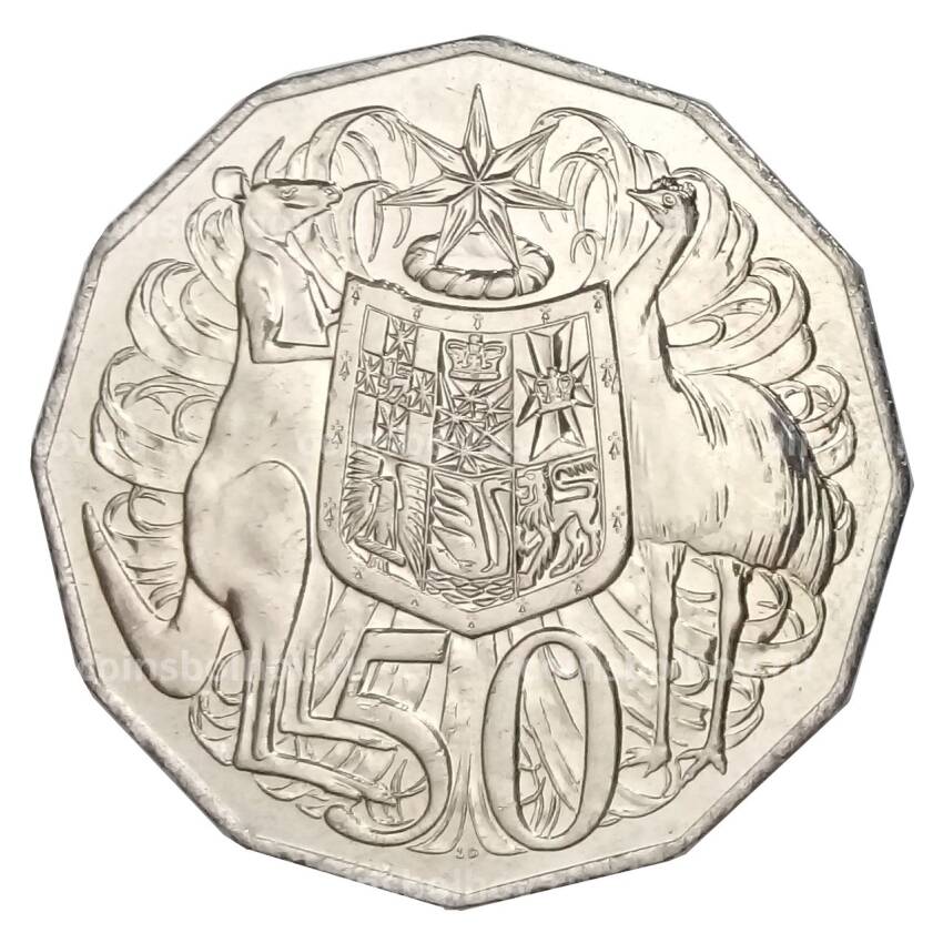 Монета 50 центов 2013 года Австралия (вид 2)
