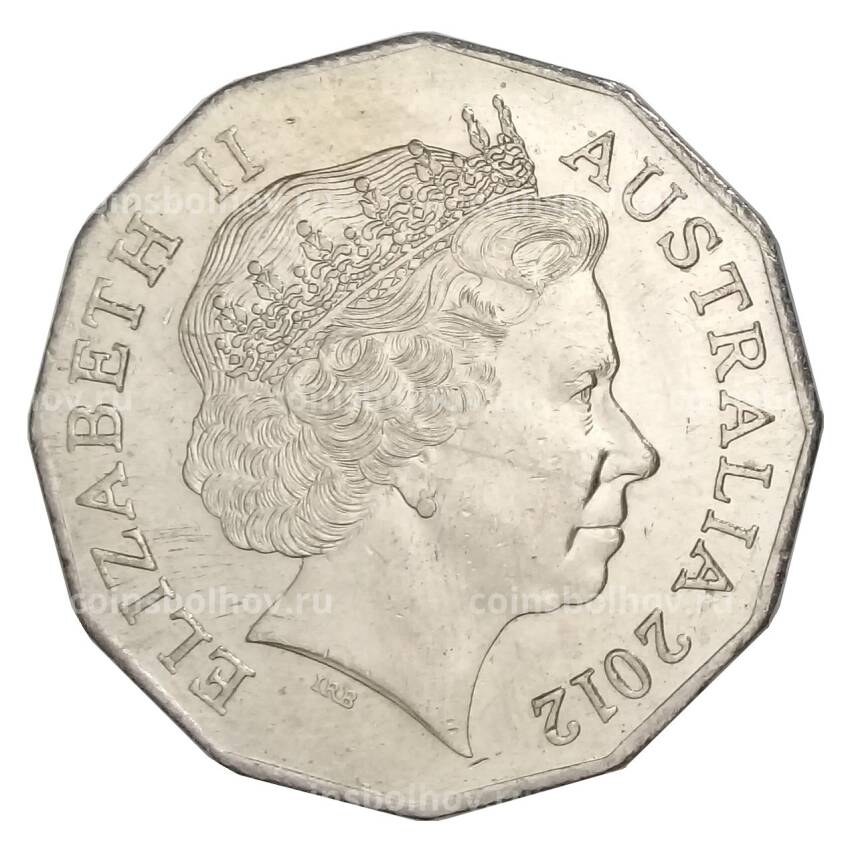 Монета 50 центов 2012 года Австралия