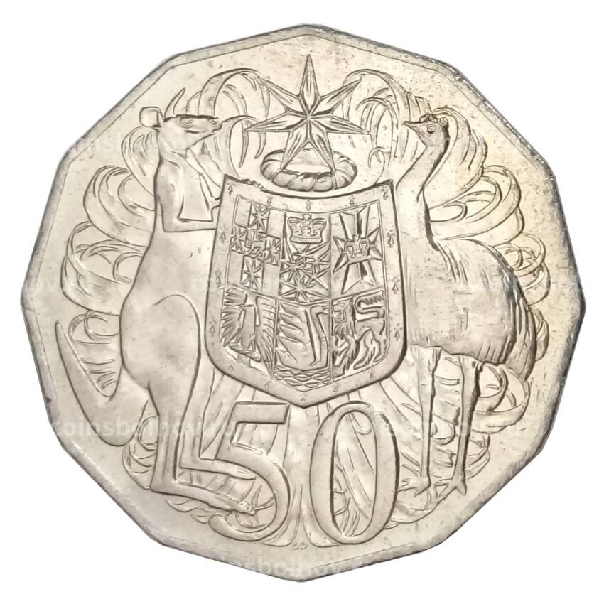 Монета 50 центов 2012 года Австралия (вид 2)