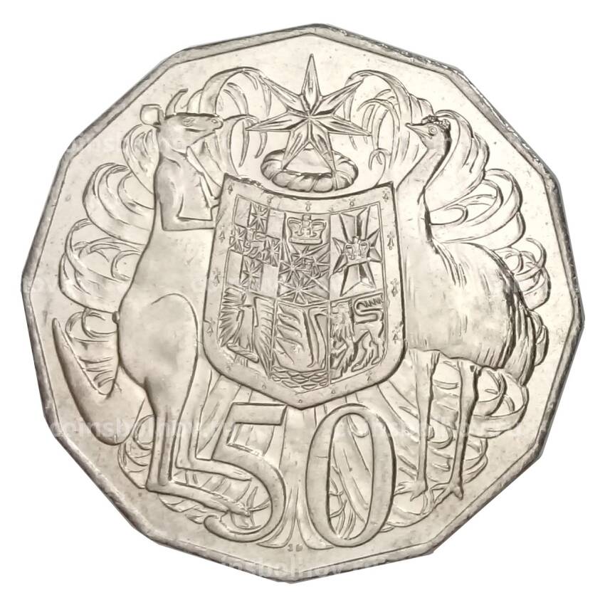 Монета 50 центов 2011 года Австралия (вид 2)