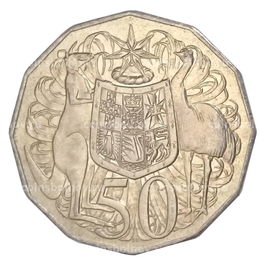 Монета 50 центов 2010 года Австралия (вид 2)