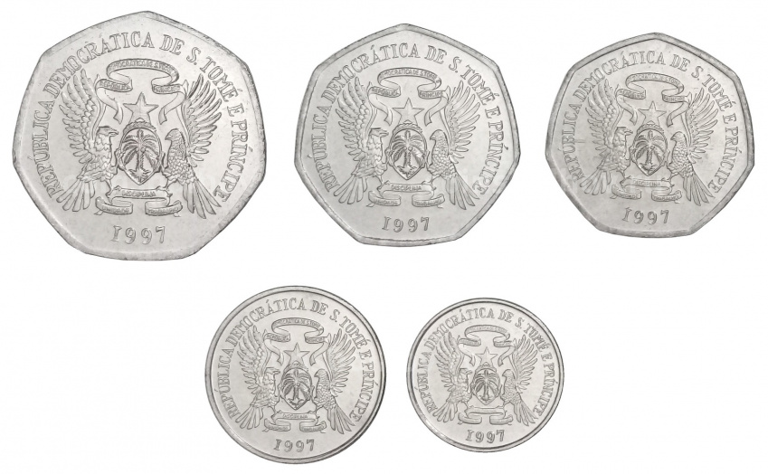 Набор монет 1997 года Сан-Томе и Принсипи (вид 2)