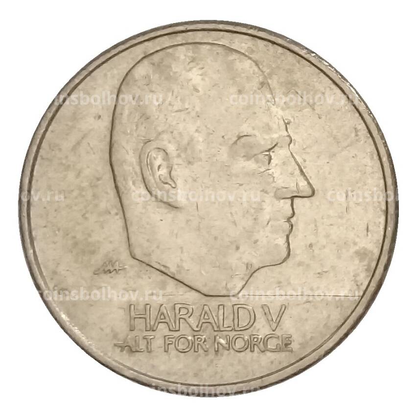 Монета 10 крон 1998 года Норвегия (вид 2)