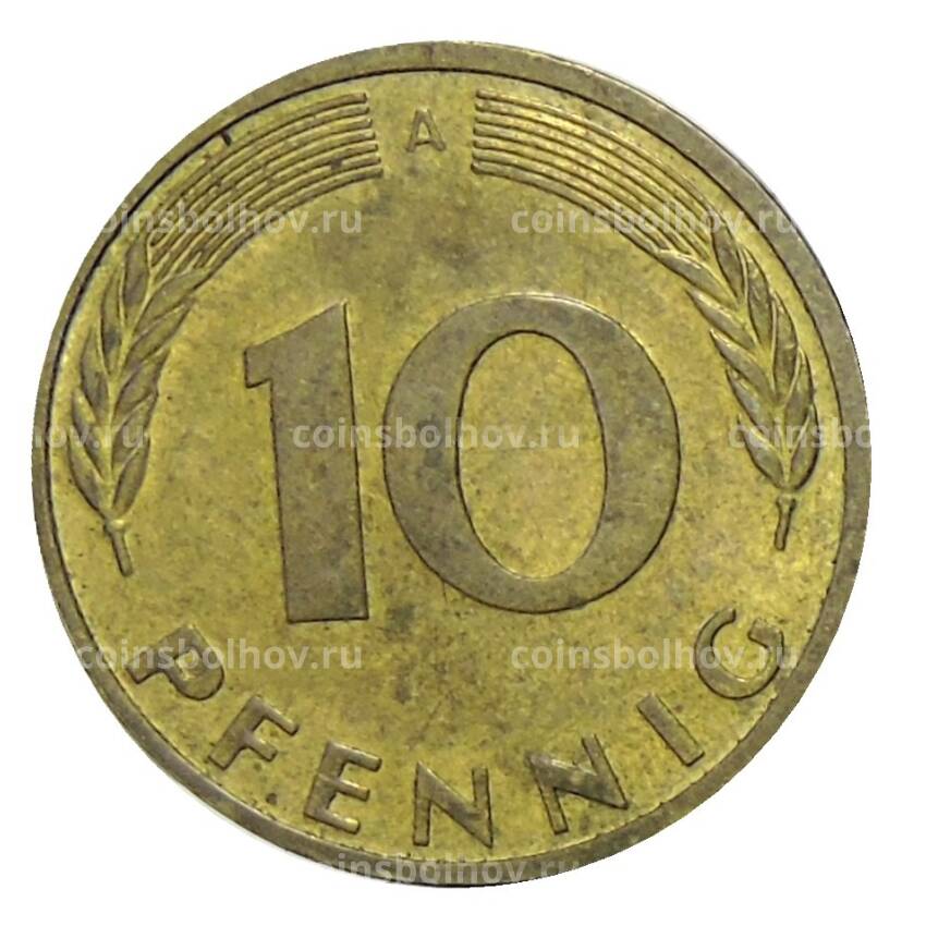 Монета 10 пфеннигов 1991 года А Германия (вид 2)