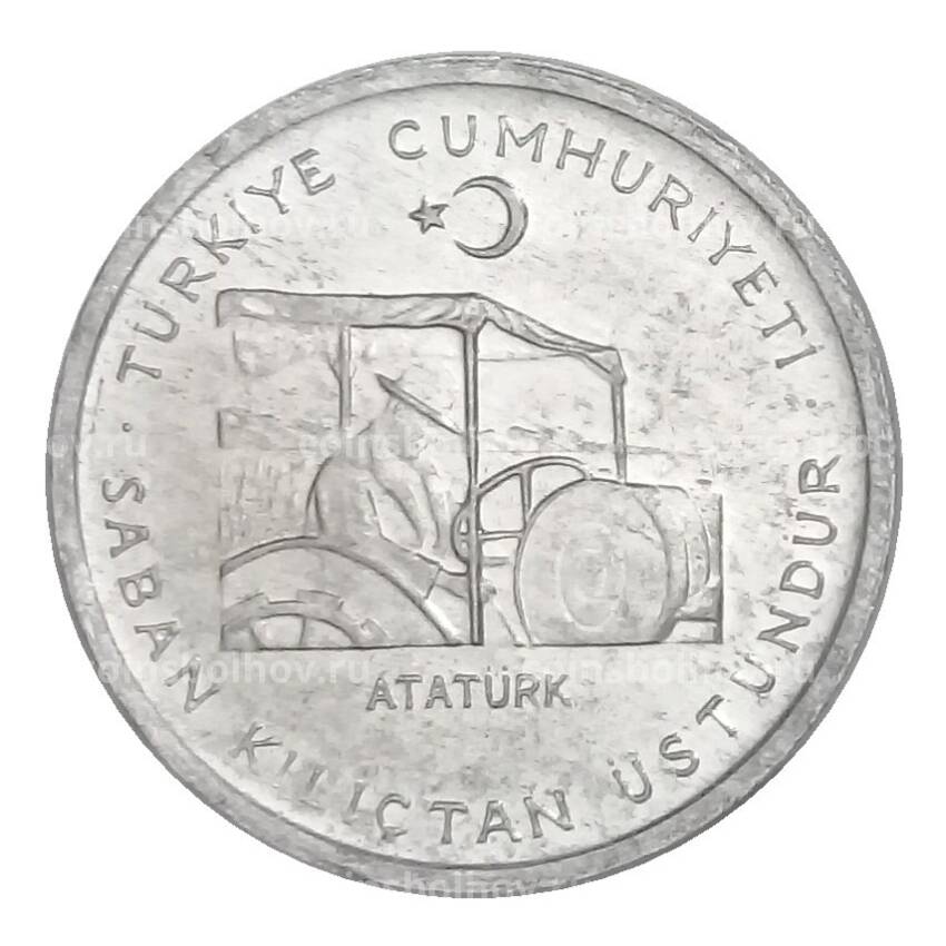 Монета 10 куруш 1975 года Турция «ФАО — Сельскохозяйственный прогресс»