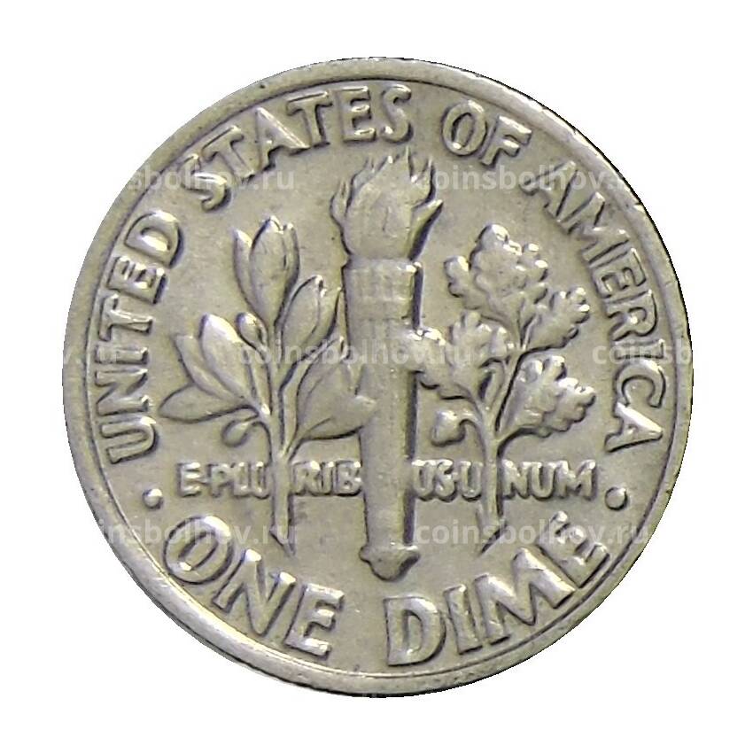 Монета 1 дайм (10 центов) 1983 года P США (вид 2)