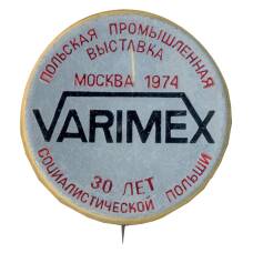 Значок Польская промышленная выставка — Москва 1974