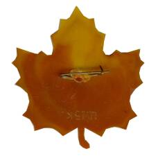 Значок Кленовый лист (вид 2)