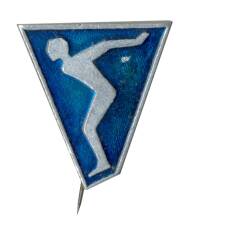 Значок Прыжки в длину