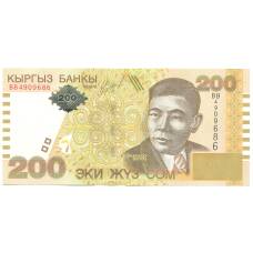 Банкнота 200 сом 2004 года Киргизия