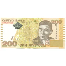 Банкнота 200 сом 2004 года Киргизия