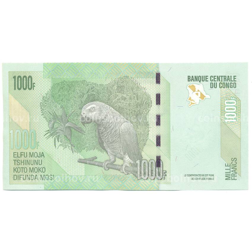 Банкнота 1000 франков 2013 года Конго (вид 2)