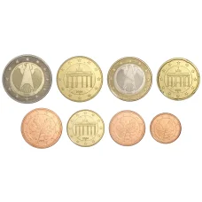 Набор монет евро Германия (аверс)