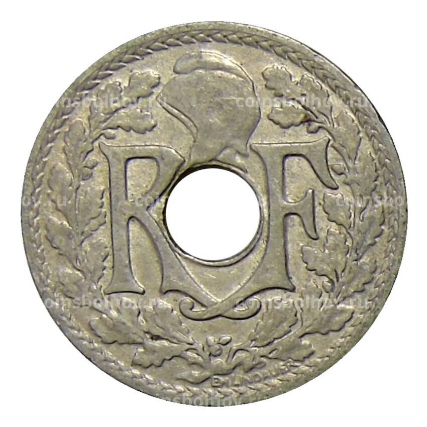 Монета 5 сантимов 1917 года Франция (вид 2)