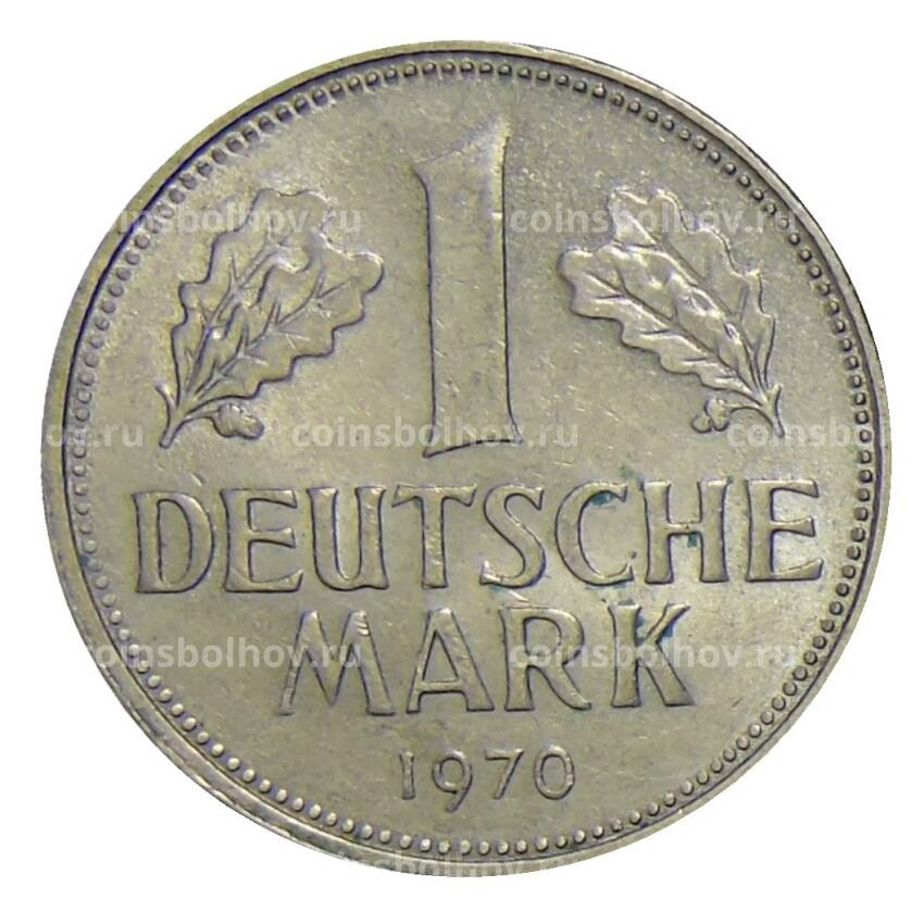 Монета 1 марка 1970 года F Германия
