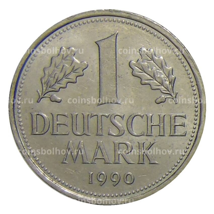 Монета 1 марка 1990 года J Германия
