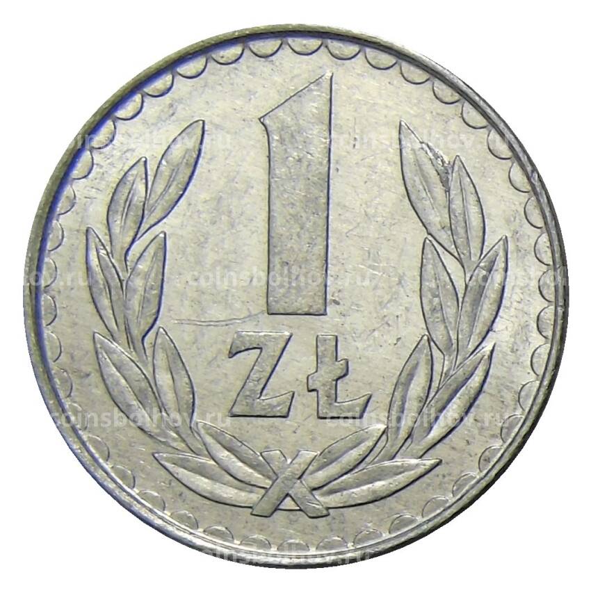 Монета 1 злотый 1982 года Польша (вид 2)