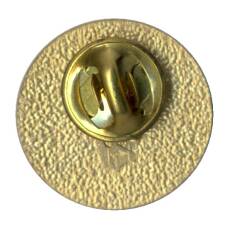 Значок Московский университет потребительской кооперации (голубой) (вид 2)