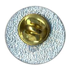 Значок Московский университет потребительской кооперации (серый) (вид 2)