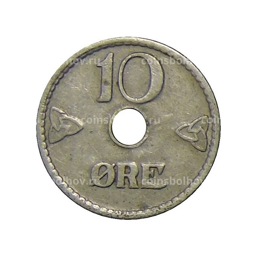 Монета 10 эре 1947 года Норвегия (вид 2)