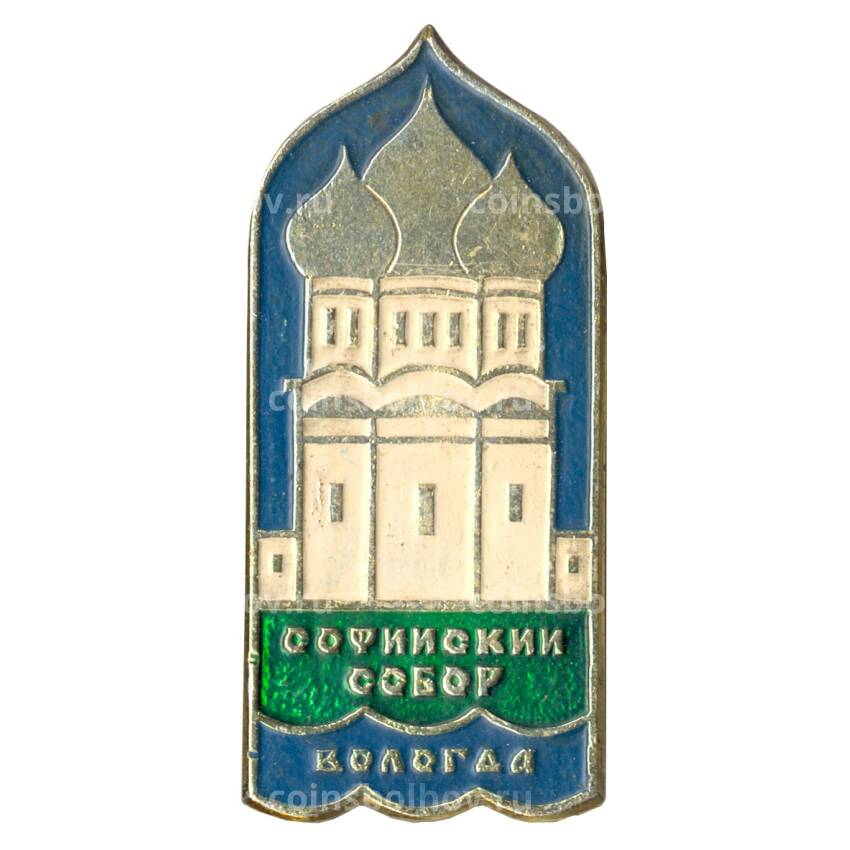 Значок Софийский собор в Вологде