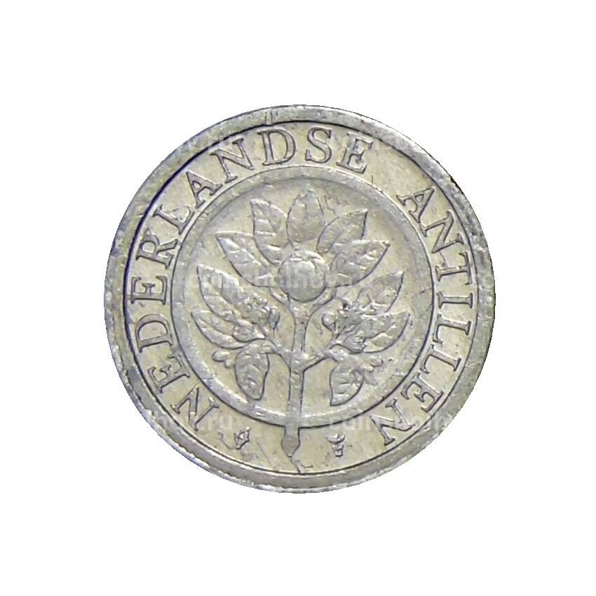 Монета 1 цент 1990 года Нидерландсике Антильские Острова (вид 2)