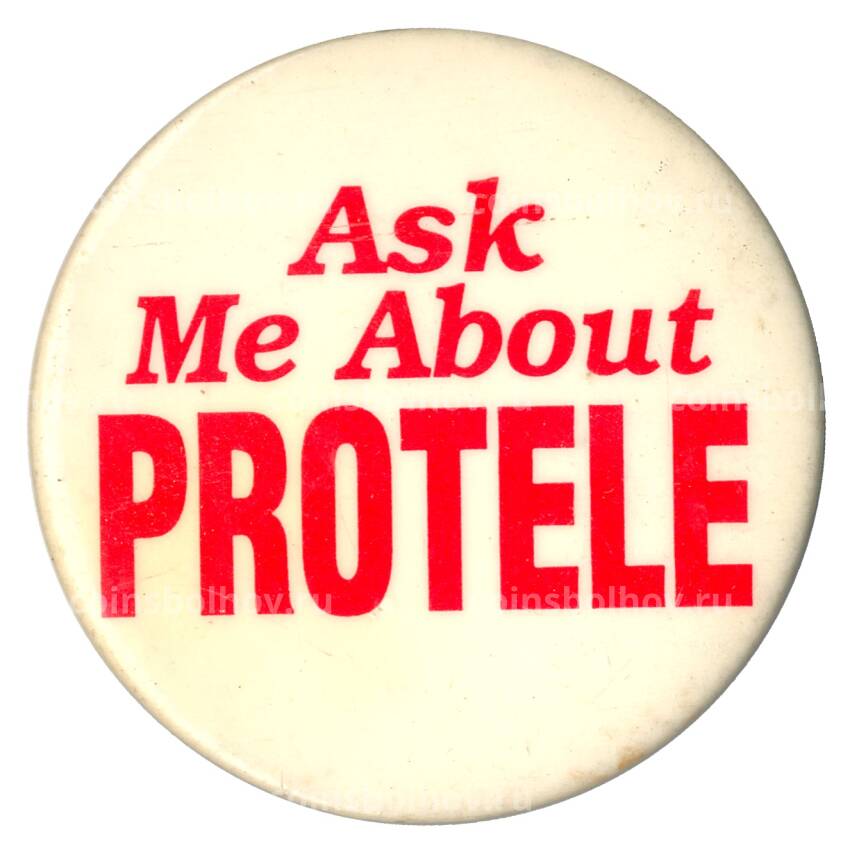 Значок «Ask me about PROTELE»