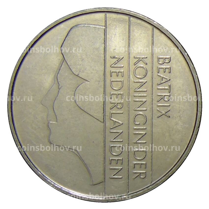 Монета 2.5 гульдена 1982 года Нидерланды (вид 2)