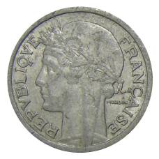 Монета 1 франк 1957 года Франция (реверс)