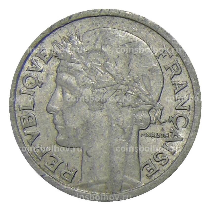 Монета 1 франк 1957 года Франция (вид 2)