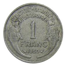 Монета 1 франк 1950 года Франция (аверс)