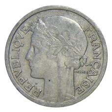 Монета 1 франк 1949 года В Франция (реверс)