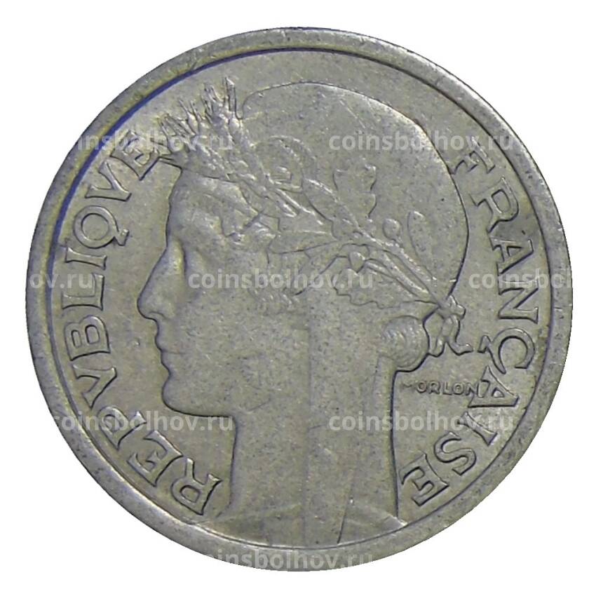 Монета 1 франк 1957 года В Франция (вид 2)