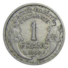 Монета 1 франк 1945 года Франция (аверс)