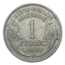 Монета 1 франк 1948 года В Франция (аверс)