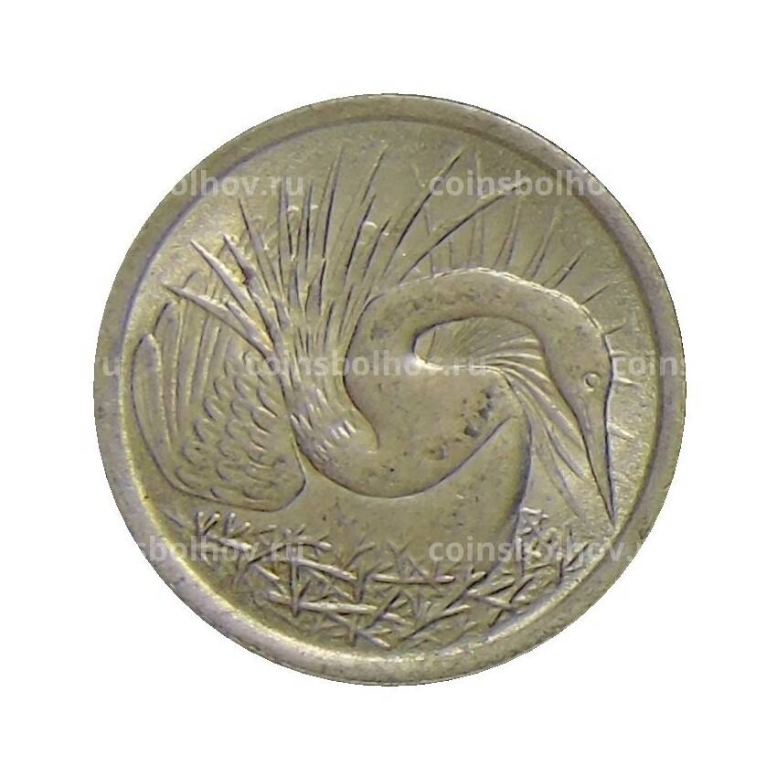 Монета 5 центов 1969 года Сингапур (вид 2)