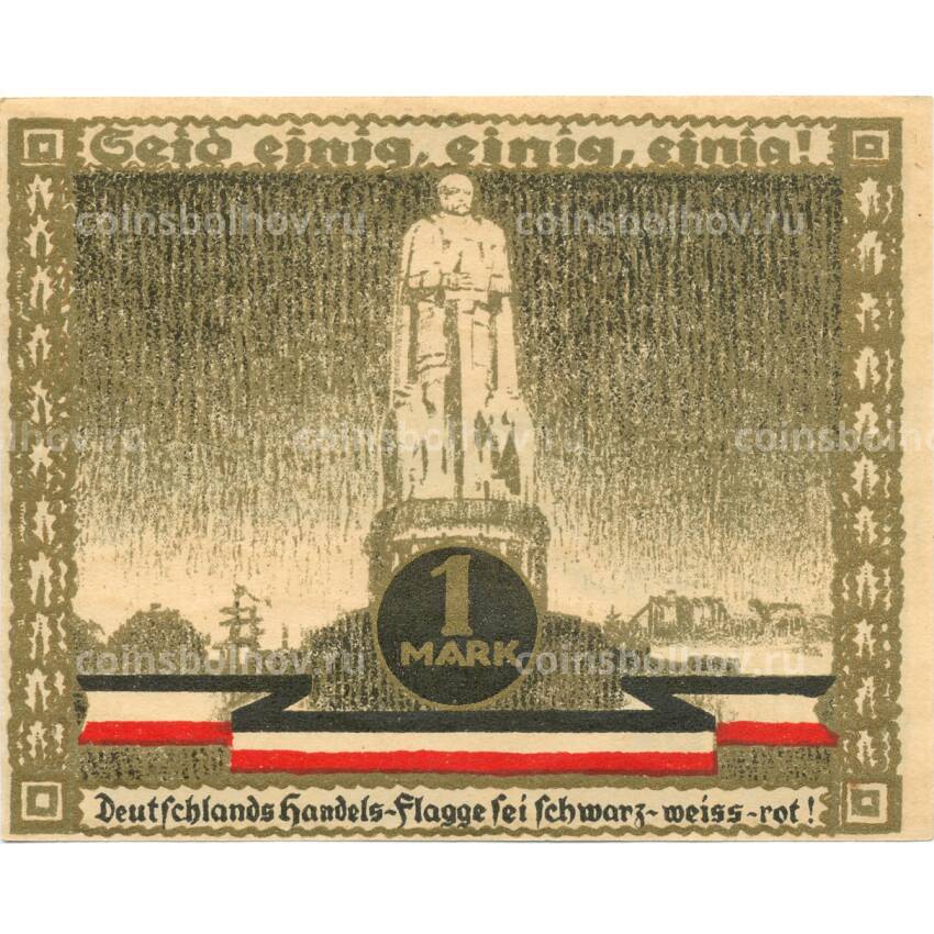 Банкнота 1 марка 1921 года Германия — Нотгельд (Гамбург)
