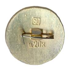 Значок Плёс — Золотое кольцо (вид 2)