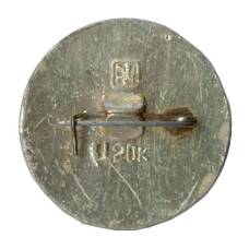 Значок Загорск — Золотое кольцо (вид 2)