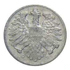Монета 2 гроша 1954 года Австрия (реверс)