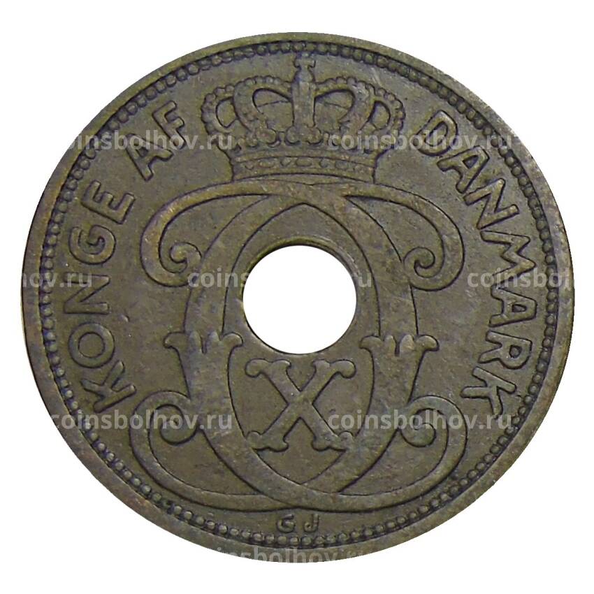 Монета 5 эре 1927 года Дания (вид 2)