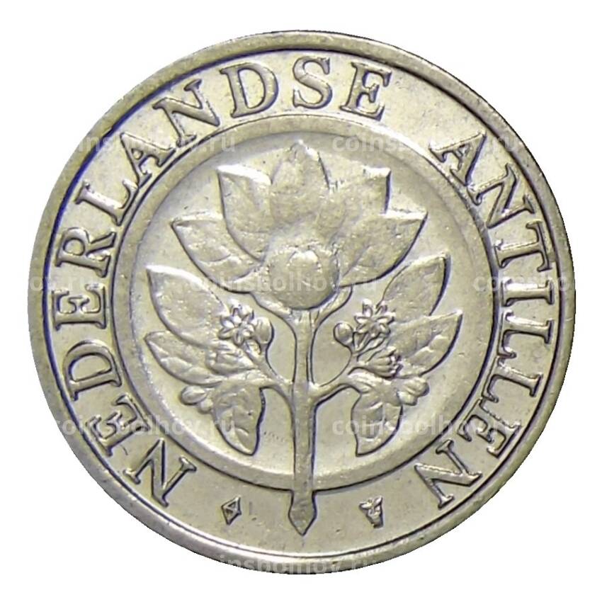 Монета 25 центов 1991 года Нидерландские Антилськие Острова (вид 2)