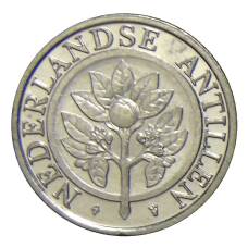 Монета 25 центов 1997 года Нидерландские Антильские Острова (реверс)