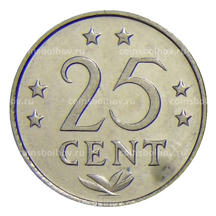 Монета 25 центов 1979 года Нидерландские Антильские Острова (вид 2)