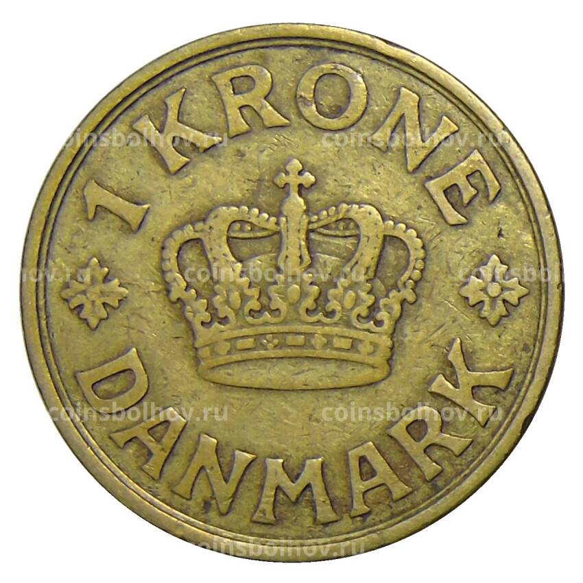 Монета 1 крона 1929 года Дания (вид 2)