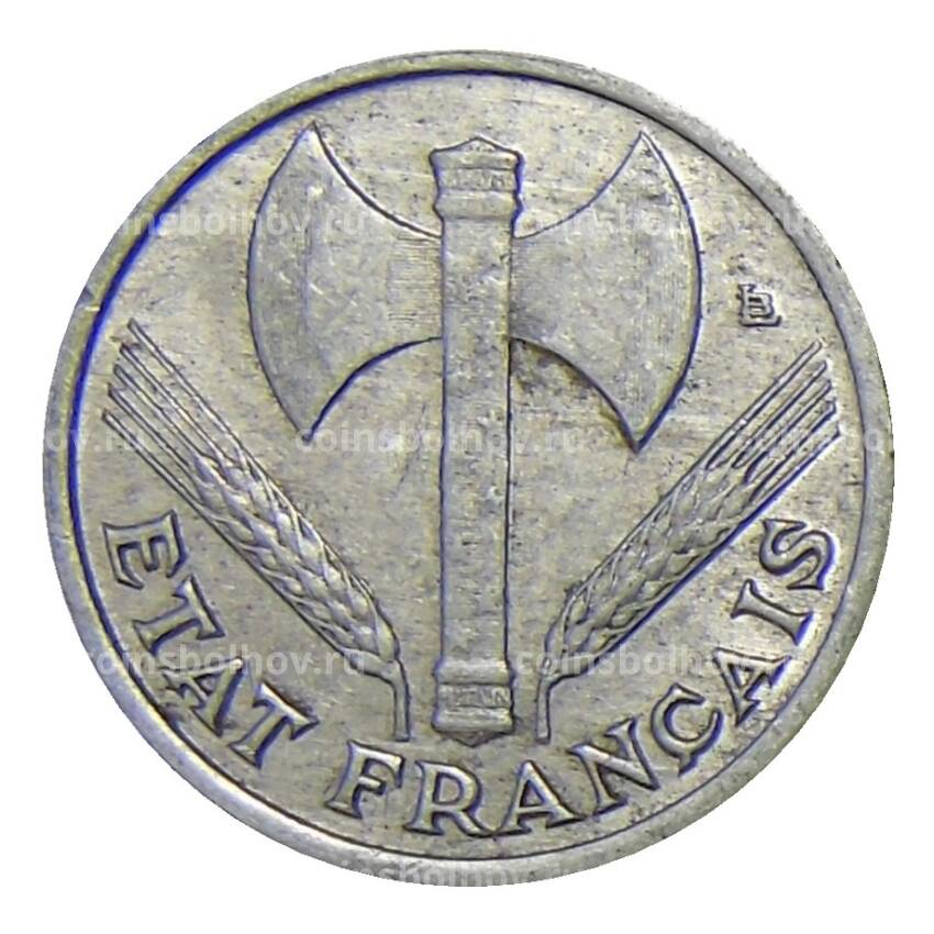 Монета 50 сантим 1943 года Франция (вид 2)